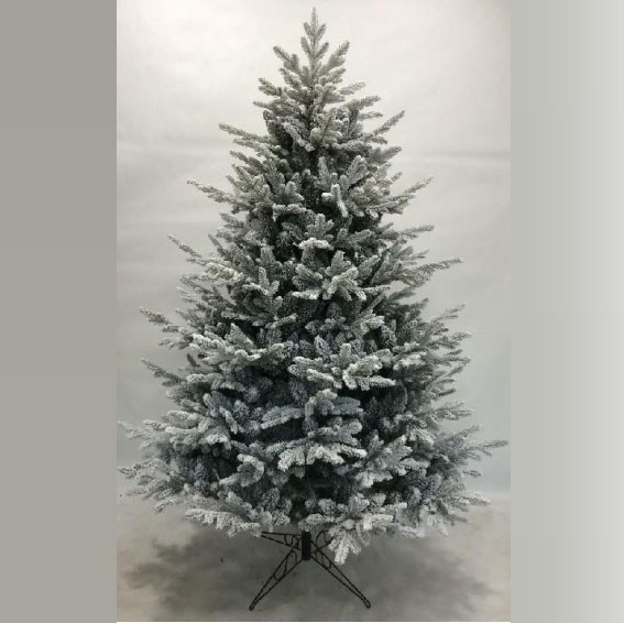Snowy PE PVC Mixed Christmas Tree 