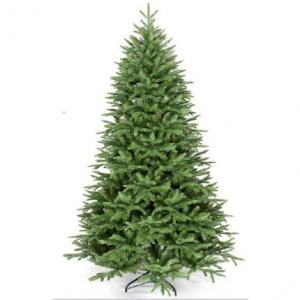 Unlit PE PVC mixed Green Christmas tree